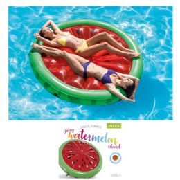 4 Bulk Intex 72 inch Juicy Watermelon Island (56283ep)