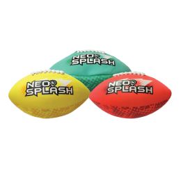 24 Bulk 10.5 inch Eva Football W/splash Print