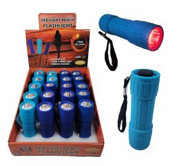20 Bulk Red Light Beach Flashlight