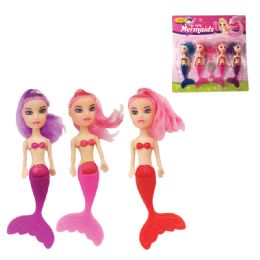 24 Bulk 4 Pc Mermaid Dolls