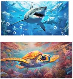 12 Bulk 60" X 30" Beach Towel Assortment 2