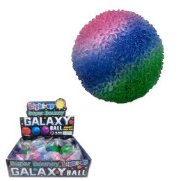 12 Bulk Galaxy Spike Squishy Ball - Asst. Colors