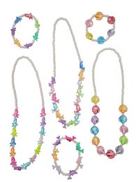 24 Bulk Dolphin/shell/mermaid Bracelet/necklace Set