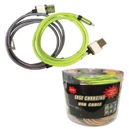 24 Bulk 3 ft Fast Charging Iphone Cable