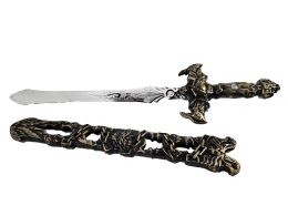 24 Bulk 24 inch Knight Sword W/sheath