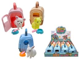 12 Bulk 3 inch Pet Home W/ Accessories