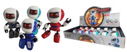 12 Bulk 4.5 inch Speaking Robot W/ Light & Sound