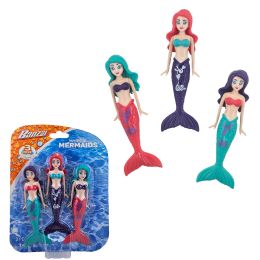 12 Bulk 3 Pc Magical Mermaid Dive Toys