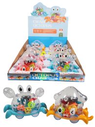 8 Bulk 6 inch Gear Octopus & Crab W/lights