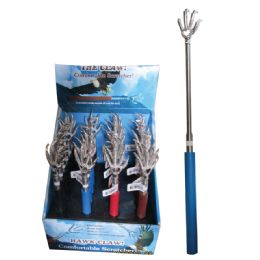 24 Bulk Hawk Claw Extendable Back Scratcher (asst. Colors)