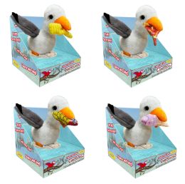 12 Bulk Squakimals Seagull Slap Bracelet - 4 Asst. Styles