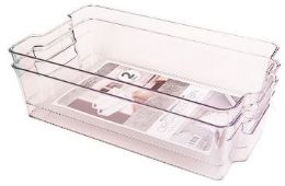 6 Bulk Clear Plastic Organizer Square 2pc
