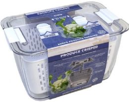 12 Bulk Clear Vegetable Storage White Medium
