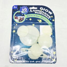 24 Bulk Glow In The Dark Galaxy Wall Stickers