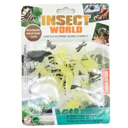 24 Bulk Glow In The Dark Insect Toys Set