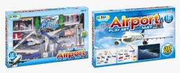 12 Bulk 1:87 Airport Play Set With Mat