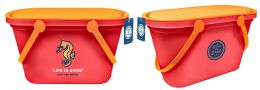 2 Bulk Life Is Good Bucket 10pc Beach Set - Sea Horse