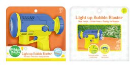 12 Bulk B/o Light Up Bubble Blaster
