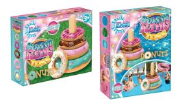 12 Bulk Inflatable Ring TosS - Donuts