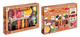 24 Bulk Bbq Skewers And Chicken Play Set