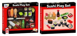 24 Bulk Slicing Sushi Play Set - 24 Pcs