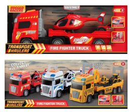 12 Bulk Fire Truck Trailer Set
