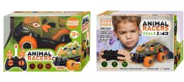 24 Bulk Animal Racer Mini R/c Car - Dinosaur