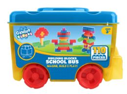 6 Bulk Bus With Blocks 110pcs