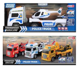 12 Bulk Police Car Trailer Set