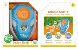 12 Bulk B/o Light Up Sheild Bubble Machine