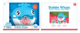 12 Bulk B/o Whale Bubble Machine With Lights And Music