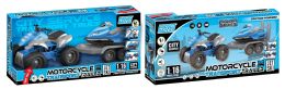 12 Bulk 1:16 Atv Trailer Car Carrier With Jet Ski