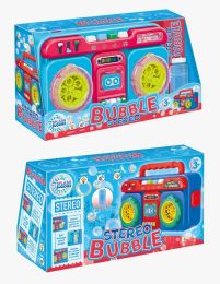 15 Bulk Bubble Stereo Maker - Red/blue