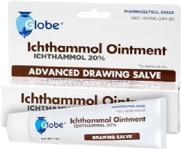 144 Bulk Globe Drawing Salve (ichthammol) Ointment  1 oz