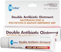 144 Bulk Globe Double Antibiotic Ointment  1 oz