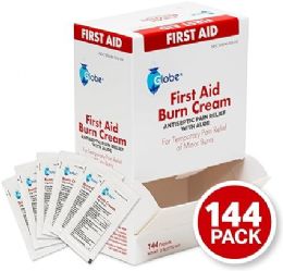 6 Bulk Globe Burn Cream 0.9g 144/box