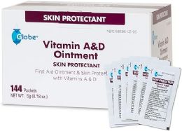 6 Bulk Globe Vitamin A&d Ointment Unit Dose 144/box  5g