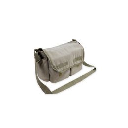 20 Bulk Unisex Canvas Messenger Bag - Large Olive