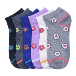 432 Bulk Mamia Spandex Ankle Socks Size 6-8 Summer