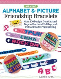 12 Bulk Making Alphabet & Picture Friendship Bracelets