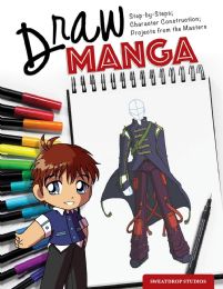 12 Bulk Draw Manga - SteP-BY-Step, Easy To Follow Directions