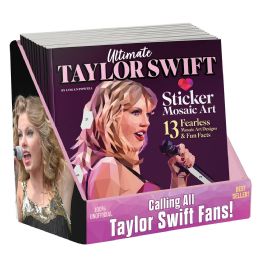 12 Bulk 10-Copy Display - Ultimate Taylor Swift Sticker Mosaic Art