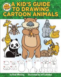 12 Bulk A Kid's Guide To Drawing Cartoon Animals - Activity Book