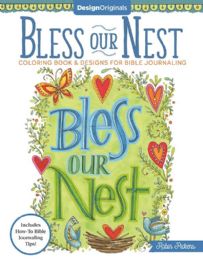 12 Bulk Bless Our Nest Coloring Book - 32 FaitH-Affirming Designs