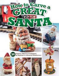 12 Bulk How To Carve A Great SantA-34 Projects, Patterns & Technique