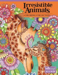 12 Bulk Hello Angel Irresistible Animals Coloring Collection
