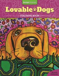 12 Bulk Lovable Dogs Coloring Book