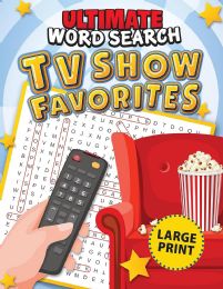 12 Bulk Ultimate Wordsearch - Tv Show Favorites - Large Print