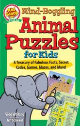 12 Bulk MinD-Boggling Animal Puzzles For Kids - Kid's Activity Book