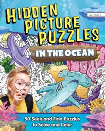 12 Bulk Hidden Picture Puzzles - In The Ocean - Seek & Find Puzzles